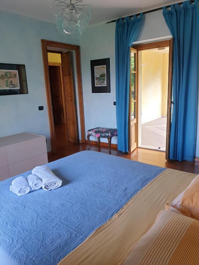 L'Ortensia Della Villa Isabella, Camera Con Vista Lago, Balcone Sul Parco E Bagno Esclusivo All'Esterno Della Camera Stresa Bagian luar foto