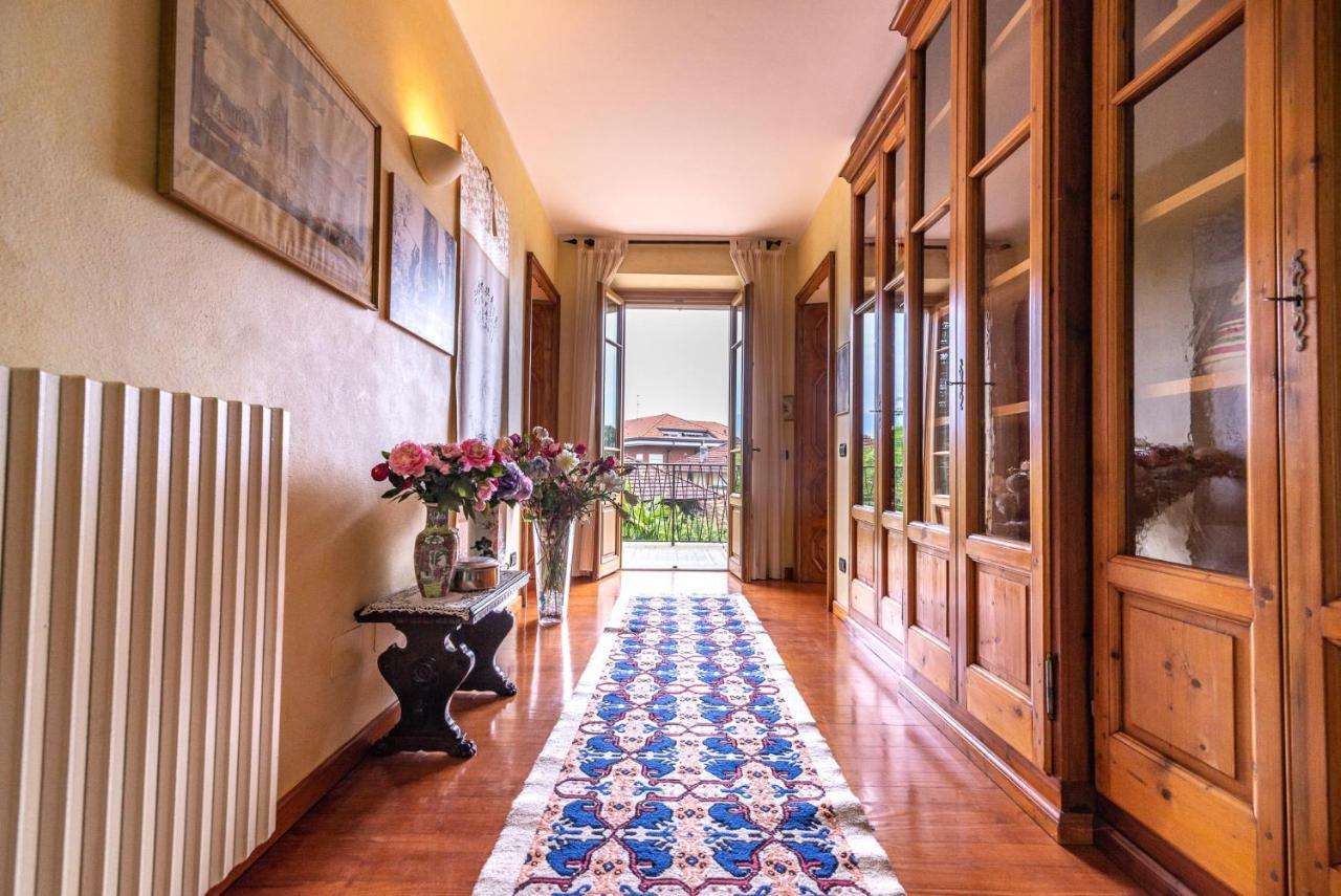 L'Ortensia Della Villa Isabella, Camera Con Vista Lago, Balcone Sul Parco E Bagno Esclusivo All'Esterno Della Camera Stresa Bagian luar foto