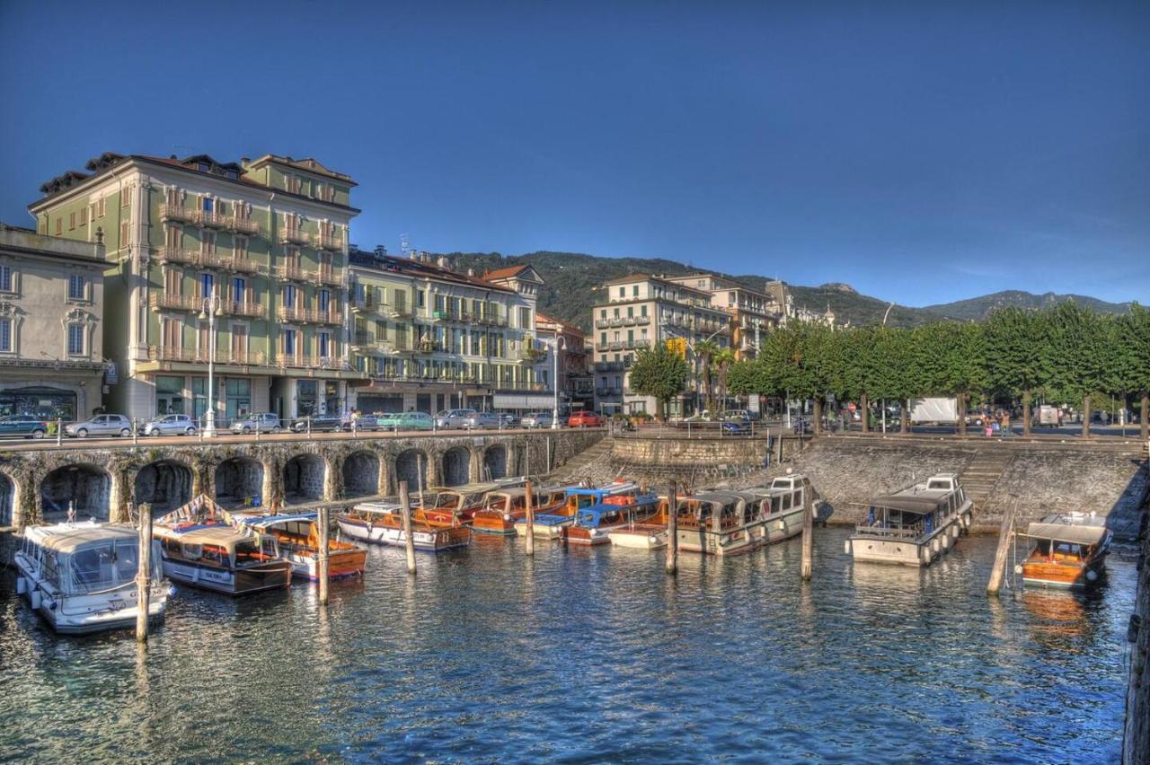 L'Ortensia Della Villa Isabella, Camera Con Vista Lago, Balcone Sul Parco E Bagno Esclusivo All'Esterno Della Camera Stresa Bagian luar foto