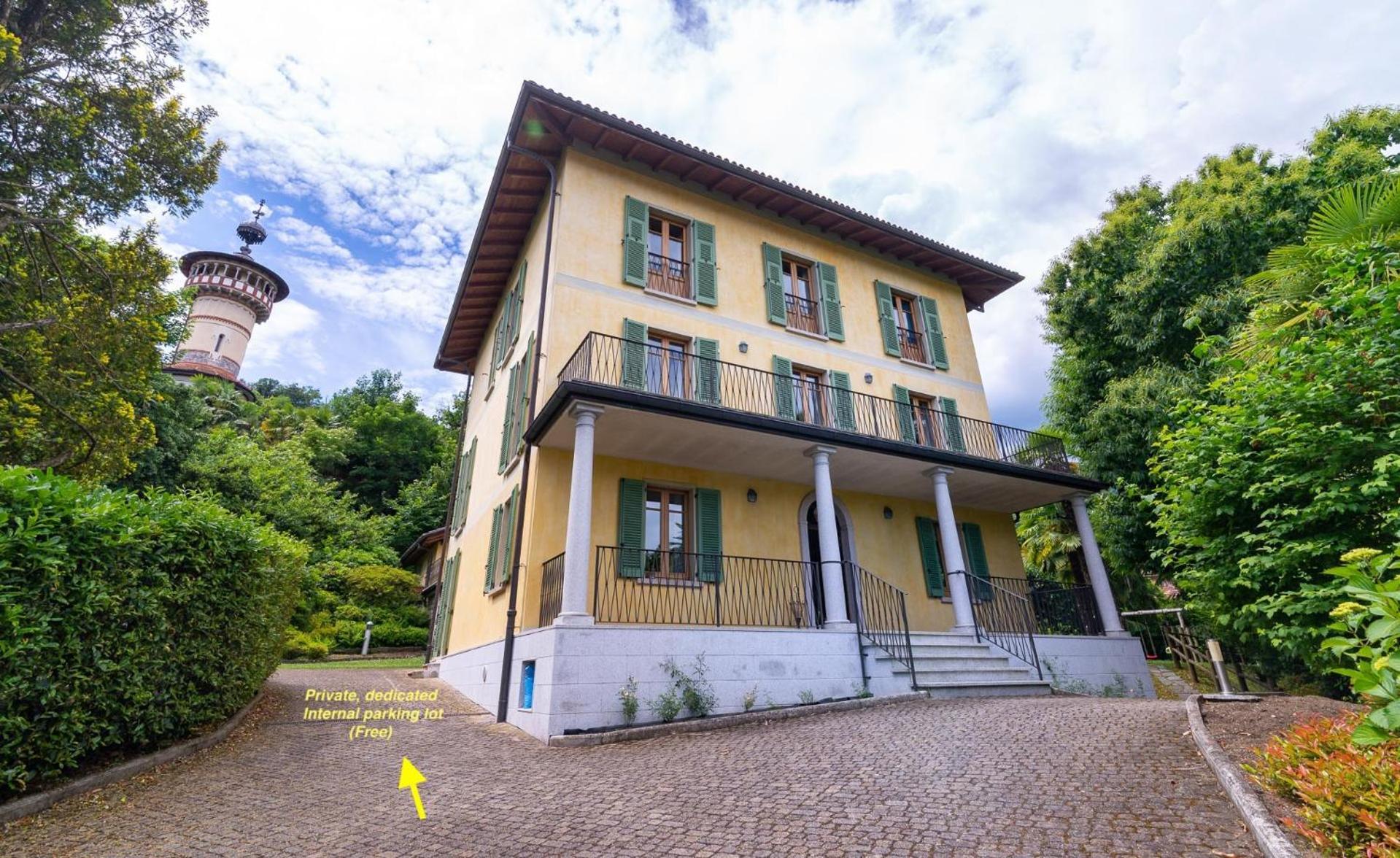 L'Ortensia Della Villa Isabella, Camera Con Vista Lago, Balcone Sul Parco E Bagno Esclusivo All'Esterno Della Camera Stresa Bagian luar foto